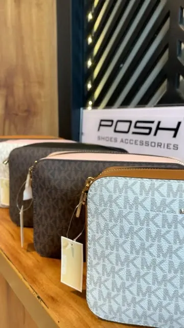 POSH accessories displayed in the Ambur boutique